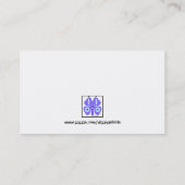 Colorful Butterfly Calling Cards kind Contactkaartje (Achterkant)