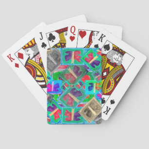 Colorful Butterfly Challenge   Pokerkaarten