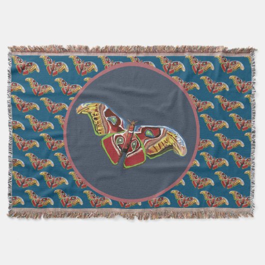 Colorful Butterfly Deken (Voorkant)