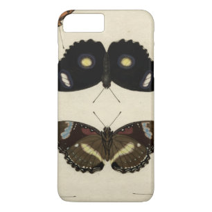 Colorful Butterfly Medley on Cream Background iPhone 8 Plus / 7 Plus Hoesje