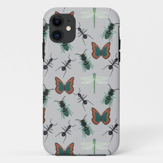Colorful Butterfly Patroon Case-Mate iPhone Case (Achterkant)