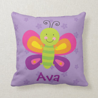 Colorful Butterfly Personalized Pillow Kussen