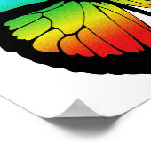 Colorful Butterfly Poster (Hoek)