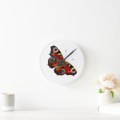 Colorful Butterfly Ronde Klok (Huis)