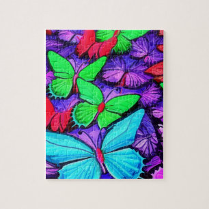 Colorful Butterrflies Legpuzzel