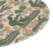 Colorful Cactus Pattern Snijplank (Hoek)