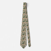 Colorful Cactus Pattern Stropdas (Voorkant)