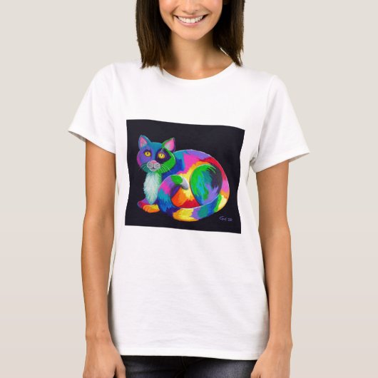 Colorful Calico T-shirt (Voorkant)