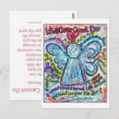 Colorful Cancer Angel Briefkaart (Voorkant / Achterkant)