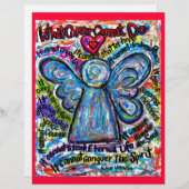 Colorful Cancer Angel Letterhead (Voorkant / Achterkant)