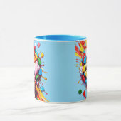 Colorful Candy Sphere Mug | Sweet & Fun Coffee Cup (Centre)