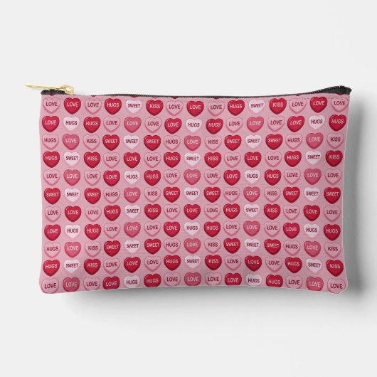 colorful candy Valentine's day heart pattern Etui (Voorkant)