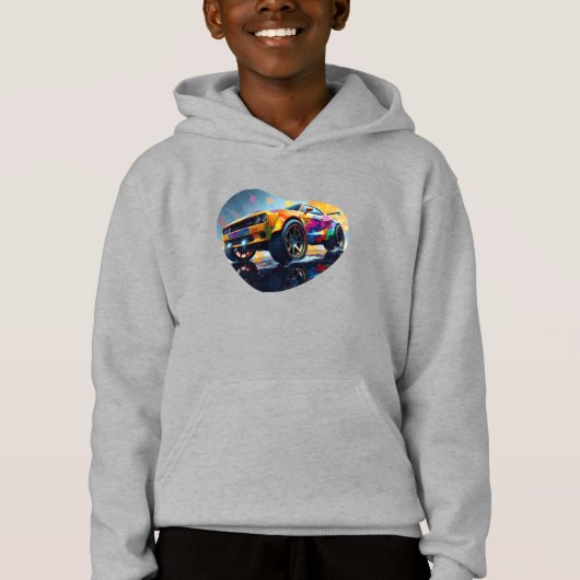  colorful car T-Shirt (Voorkant)