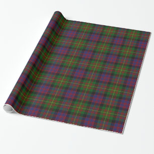 Colorful Carnegie Tartan Pset Wrappapier Cadeaupapier