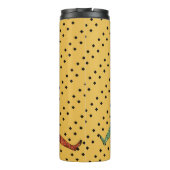 Colorful Carnival Festival Monogramed Initialen Thermosbeker (Achterkant)