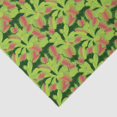 Colorful Carnivorous Venus Flytraps Tissuepapier (Detail)