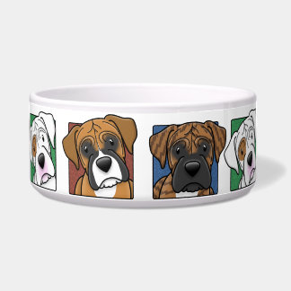 Colorful Cartoon Boxers Voerbakje
