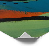 Colorful Cat Abstract Poster (Hoek)