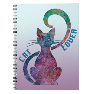 Colorful Cat Lover Notitieboek