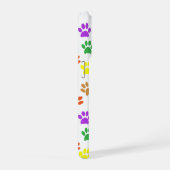 colorful cat paws phone case (Côté droit)
