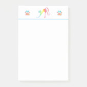 Colorful Cat Post-it Note Pad (Voorkant)