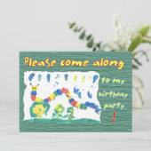 Colorful Caterstyle Kaart (Staand voorkant)