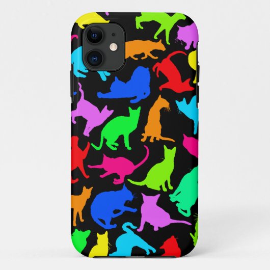 Colorful Cats Collage Case-Mate iPhone Case (Achterkant)