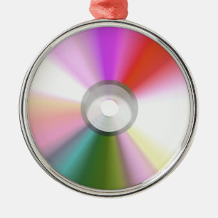 Colorful CD Ornament