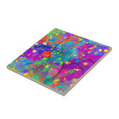 Colorful Celebration Tegeltje (Zijkant)