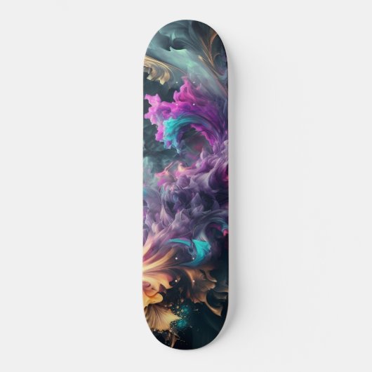 Colorful Celestial Skateboard (Voorkant)