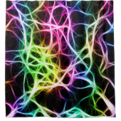 Colorful Cell Neurons Douchegordijn (Voorkant)