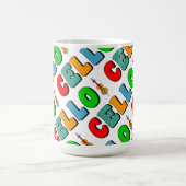 Colorful Cello Koffiemok (Center)