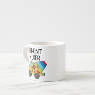 Colorful Cement Mixer Espresso Kop