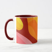 Colorful Ceramic Mug – Vibrant Design for Coffee (Gauche)