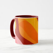 Colorful Ceramic Mug – Vibrant Design for Coffee (Devant gauche)