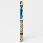 Colorful Ceramic Tiles Pattern-ontwerp iPhone Hoesje (Linkerkant)
