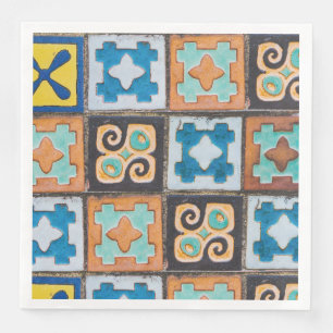 Colorful Ceramic Tiles Pattern-ontwerp Servet