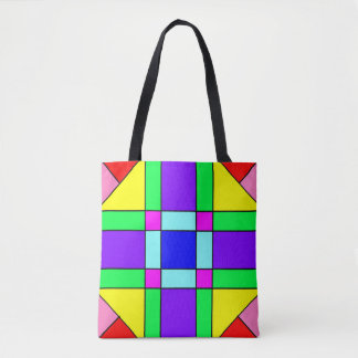 Colorful Chaos 16 Tote Bag