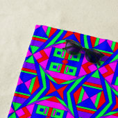 Colorful Chaos 42 Strandlaken (In situ)