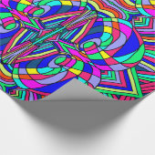 Colorful Chaos Cadeaupapier (Hoek)