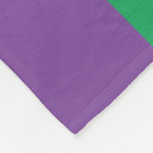 Colorful Checkerboard Patroon Fleece Deken (Hoek)