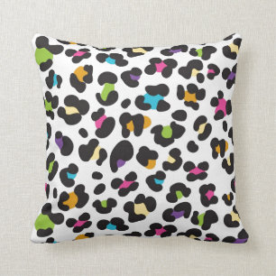Colorful Cheetah Leopard Print Gifts voor Tieners Kussen