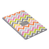 Colorful Chevron Custom-laptop Notitieboek (Rechterzijde)
