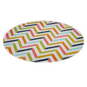 Colorful Chevron Cutting Board Snijplank (Hoek)