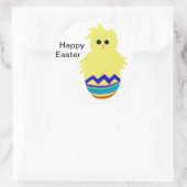 Colorful Chick Egg Easter Stickers (Tas)