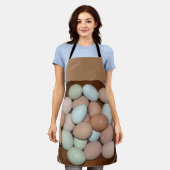 Colorful Chicken Egg Schort (Gedragen)