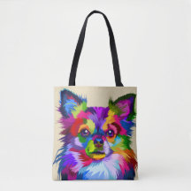 Colorful chihuahua dog - Tas