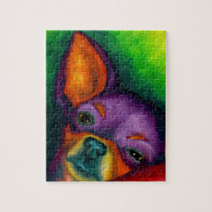 Colorful Chihuahua Legpuzzel