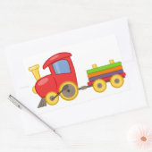 Colorful Child's Speelgoed Train Sticker (Envelop)
