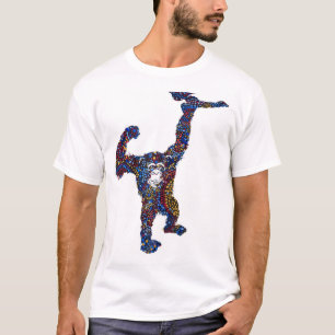 Colorful Chimpansee T-shirt